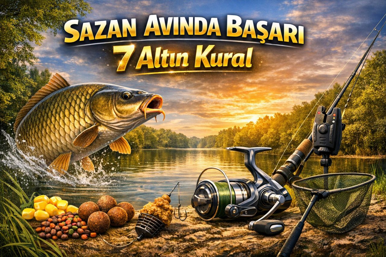 Sazan Avında Başarıyı Artırmanın 7 Altın Kuralı