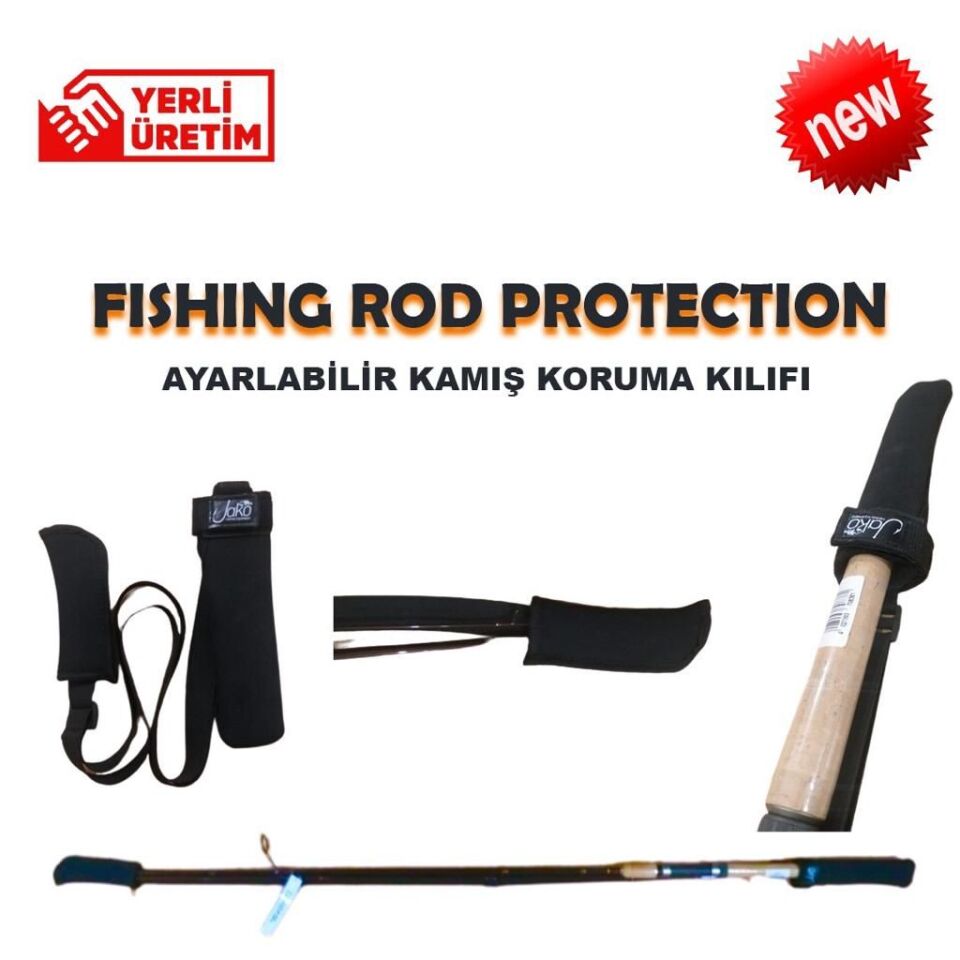 3MM NEOPRAN LRF, SPİN, JİG KAMIŞ KORUMA KILIFI