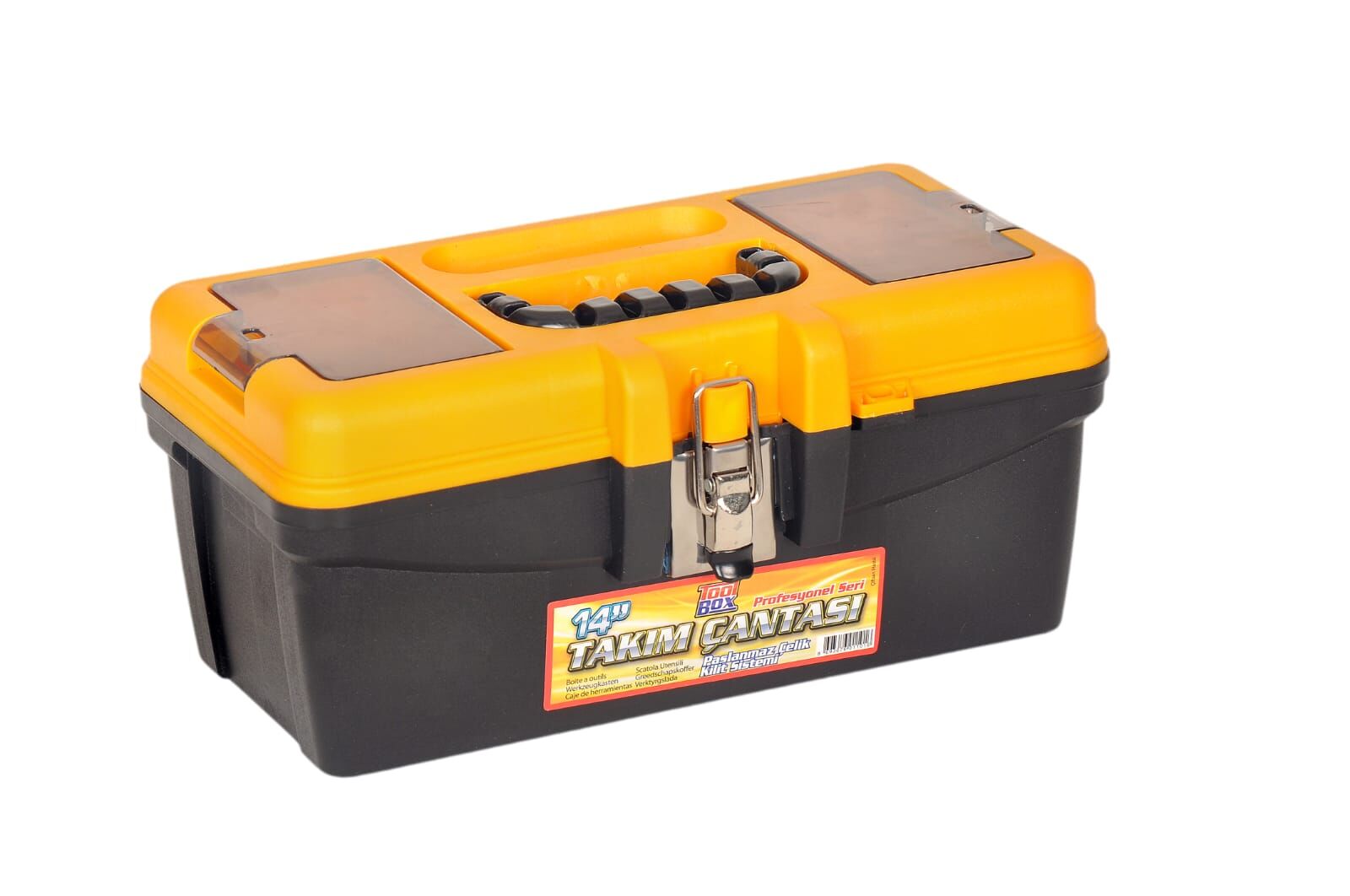 14 İNC METAL KİLİTLİ BALIKÇI ÇANTASI