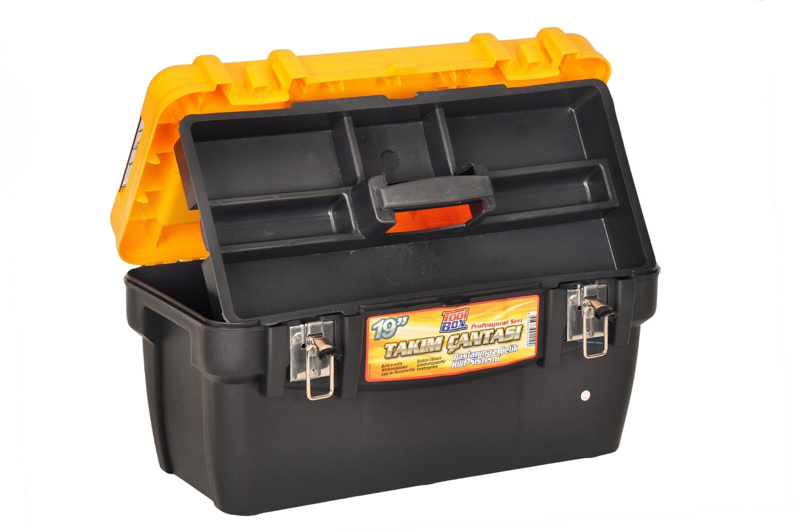 19 İNC METAL KİLİTLİ BALIKÇI ÇANTASI